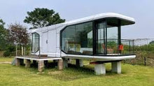 Cargar imagen en el visor de la galería, Capcule Houses, Prefab Houses 10ft × 40ft Luxury and Fully Furnished with Modern Design Technology, Your First Choice Your Smart Home.