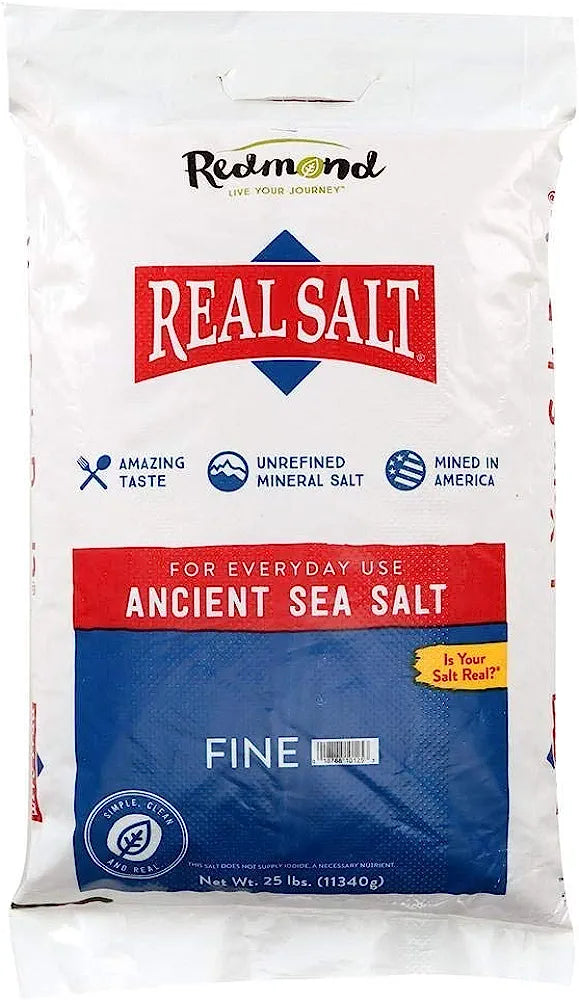 Redmond Real Salt Bulk (1x25lb)