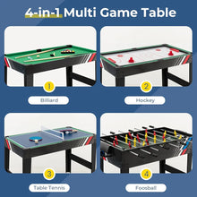 Load image into Gallery viewer, 4-in-1 Combination Game Table