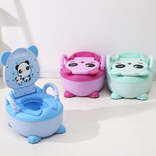 Load image into Gallery viewer, 0-6 Years Old Children's Pot Soft Baby Potty Plastic Road Pot Infant  Cute Baby Toilet Seat Boys And Girls Potty Trainer Seat WC