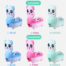 Load image into Gallery viewer, 0-6 Years Old Children's Pot Soft Baby Potty Plastic Road Pot Infant  Cute Baby Toilet Seat Boys And Girls Potty Trainer Seat WC