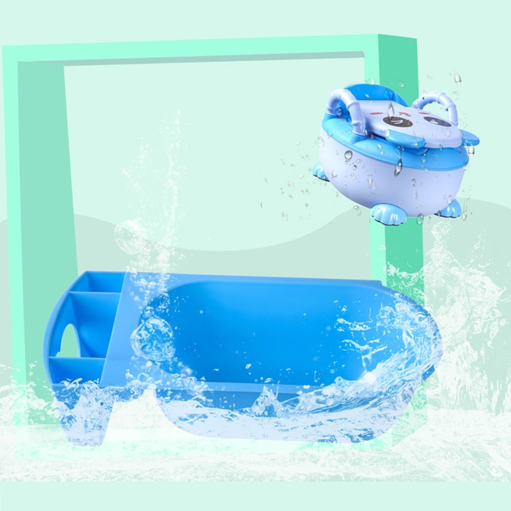 0-6 Years Old Children's Pot Soft Baby Potty Plastic Road Pot Infant Cute Baby Toilet Seat Boys And Girls Potty Trainer Seat WC