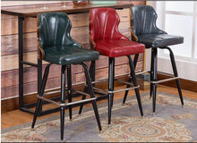 将图片加载到图库查看器,002 Solid wood bar table and chair. Leisure bar chair.44100