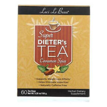 Cargar imagen en el visor de la galería, Laci Le Beau Super Dieter's Tea Cinnamon Spice - 60 Tea Bags