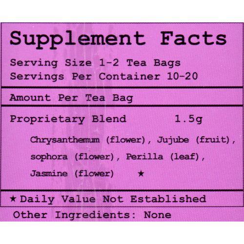 Health King Chrysanthemum Vascuflow Herb Tea - 20 Tea Bags