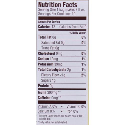 Teeccino Organic Tee Bags - Mediterranean Hazelnut - 10 Bags