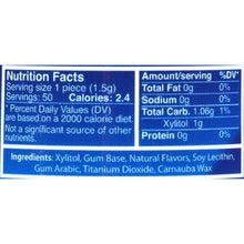 Load image into Gallery viewer, Epic Dental - Xylitol Gum - Peppermint - 50 Count