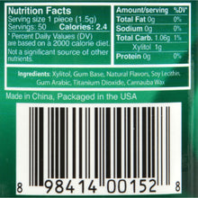 Load image into Gallery viewer, Epic Dental - Xylitol Gum - Spearmint - 50 Count
