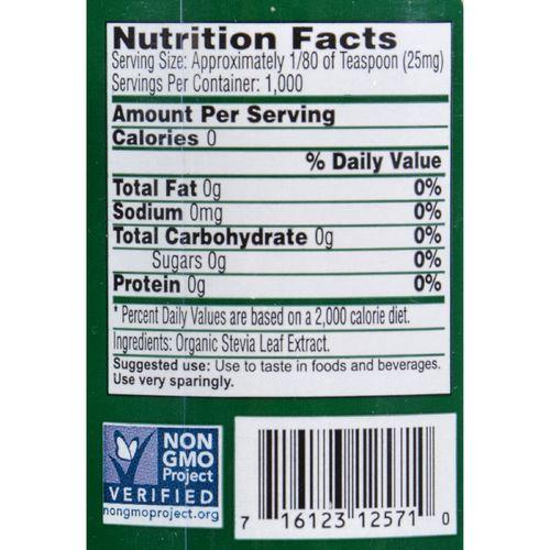 Sweet Leaf Stevia Extract - 0.9 oz