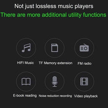 Load image into Gallery viewer, 1.8" LCD HD Video Card MP3 MP4 Support Music Video Media Player FM Radio Built-In HD Mic HD Video Card MP3 Classic 32GB Portable