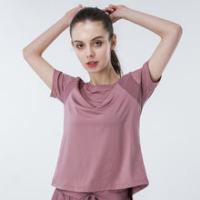 将图片加载到图库查看器,Gym Running Fitness Women T-Shirt Seamless Workout-Tops Sportswear Yoga Quick-Dry Clothes