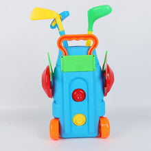 Load image into Gallery viewer, 1 Set Child Golf Sports Game Mini Plastic Golf Toy Kids Children Professional Home Outdoor Indoor Small Golf Training Club Party