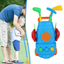 Load image into Gallery viewer, 1 Set Child Golf Sports Game Mini Plastic Golf Toy Kids Children Professional Home Outdoor Indoor Small Golf Training Club Party