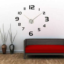 Charger l'image dans la galerie, 3D DIY Modern EVA Round Number Wall Clock Sticker Home Decoration