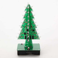 将图片加载到图库查看器,Geekcreit? DIY Christmas Tree LED Flash Kit 3D Electronic Learning Kit