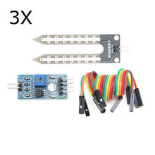 將圖片載入圖庫檢視器 3Pcs Soil Hygrometer Humidity Detection Moisture Sensor Geekcreit for Arduino - products that work with official Arduino boards