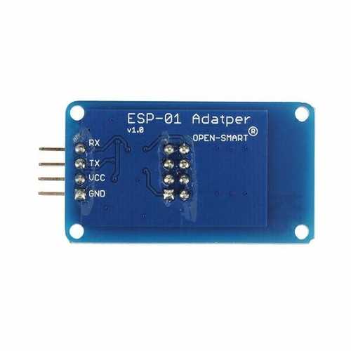 5Pcs Geekcreit ESP8266 Serial Wi-Fi Wireless ESP-01 Adapter Module 3.3V 5V Geekcreit for Arduino - products that work with official Arduino boards