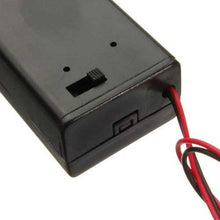 將圖片載入圖庫檢視器 3Pcs 9V Battery Box Pack Holder With ON/OFF Power Switch Toggle Black