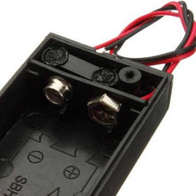 將圖片載入圖庫檢視器 3Pcs 9V Battery Box Pack Holder With ON/OFF Power Switch Toggle Black