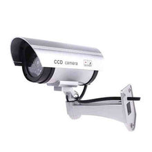 Load image into Gallery viewer, CA-11-01 Dummy Fake Outdooors Waterproof Surveillance CCTV Security Camera Flashing Red Led Light