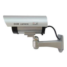 Load image into Gallery viewer, CA-11-01 Dummy Fake Outdooors Waterproof Surveillance CCTV Security Camera Flashing Red Led Light
