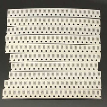 將圖片載入圖庫檢視器 3400 Pcs 0R~10MR 170 Value 1/4W ?5% 1206 Chip Fixed SMD Resistor Kit
