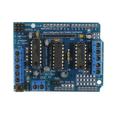 將圖片載入圖庫檢視器 3Pcs Motor Driver Shield L293D Module Duemilanove Mega / UNO Geekcreit for Arduino - products that work with official Arduino boards