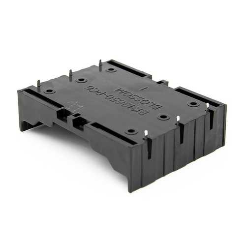 3pcs DIY 3-Slot 18650 Battery Holder With Pins