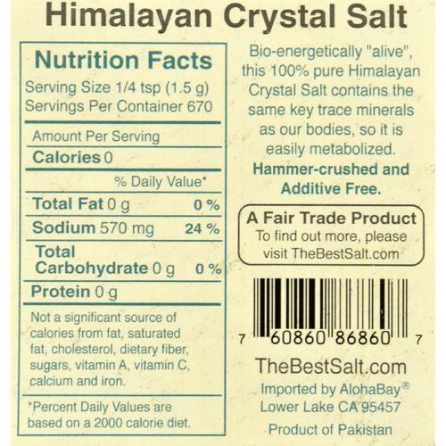 Himalayan Salt Table and Cooking Salt - 2.3 lbs