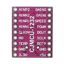 Load image into Gallery viewer, CJMCU-1232 ADS1232 24bit Analog-to-Digital Converter Board ADS1232IPWR Ultra Low Noise CJMCU for Arduino - products that work with official Arduino boards