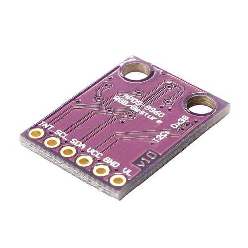 GY-9960-3.3 APDS-9960 RGB Infrared IR Gesture Sensor Motion Direction Recognition Module Geekcreit for Arduino - products that work with official Arduino boards