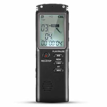Charger l'image dans la galerie, 8GB Portable Rechargeable LCD Digital Audio Voice Recorder Dictaphone With MP3 Play