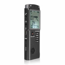 Charger l'image dans la galerie, 8GB Portable Rechargeable LCD Digital Audio Voice Recorder Dictaphone With MP3 Play