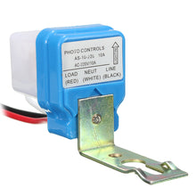 将图片加载到图库查看器,5pcs AC 220V 10A Automatic Auto On Off Street Light Switch Photo Control Sensor