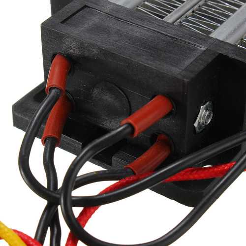 500W AC 220V PTC Heating Element Heater Ceramic Thermostatic Heater