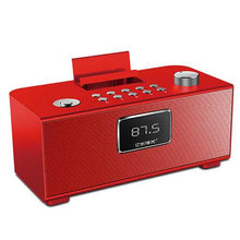 Load image into Gallery viewer, PN-06 Protable bluetooth 4.1 EDR Alarm Clock DSP Speaker TF with Phone Stand