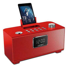 Load image into Gallery viewer, PN-06 Protable bluetooth 4.1 EDR Alarm Clock DSP Speaker TF with Phone Stand
