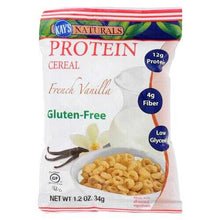 Load image into Gallery viewer, Kay's Naturals Protein Cereal French Vanilla - 1.2 oz - Case of 6
