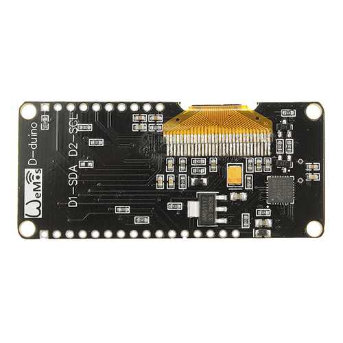 Nodemcu Wifi And NodeMCU ESP8266 + 0.96 Inch OLED Module Development Board Geekcreit for Arduino - products that work with official Arduino boards