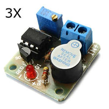 將圖片載入圖庫檢視器 3Pcs 9V 12V Battery Sound and Light Alarm Protection Module Against Over-discharge Board