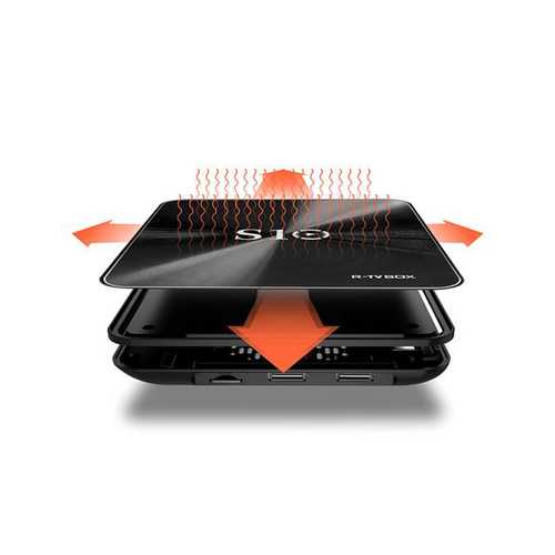 R-TV Box S10 Amlogic S912 3GB DDR4 RAM 32GB ROM 5.0G WIFI 1000M LAN TV Box