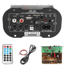 Load image into Gallery viewer, Universal Car Subwoofer 30W Hi-Fi Bass Power Amplifier Board With TF USB bluetooth Function