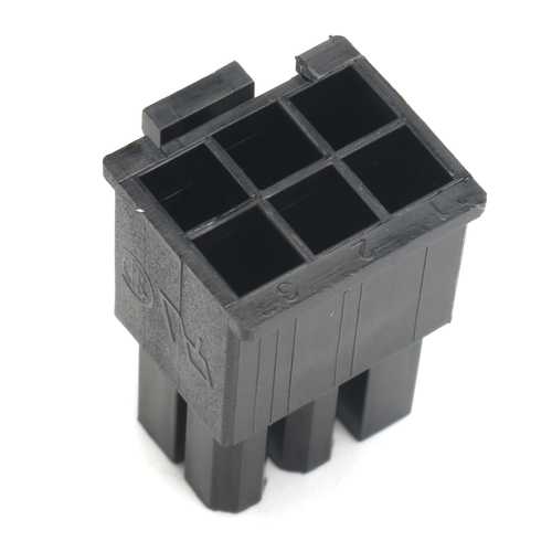 50 Pcs 5557 6 Pin ATX EPS PCI-E Connector With 300 Pcs Terminal Crimp Pin Plug In Box