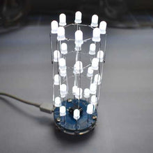 将图片加载到图库查看器,Geekcreit? DIY Mini Star Flashing LED Cylinder Kit With 23 Flashing Mode