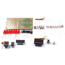 将图片加载到图库查看器,5Pcs Electronic Dice DIY Kit 5mm Red LED Interesting Parts NE555 CD4017 Electronic Production Suite