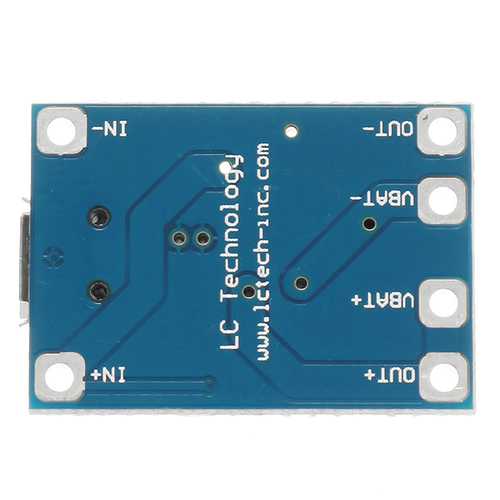 Micro USB TP4056 Charge And Discharge Protection Module Over Current Over Voltage Protection 18650