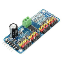 將圖片載入圖庫檢視器 3Pcs PCA9685 16-Channel 12-bit PWM Servo Motor Driver I2C Module