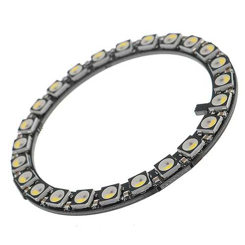 Ring 24x 5050 RGBW LED 4500K With Integrated Driver Natural White Module Board Geekcreit for Arduino - products that work with official Arduino boards