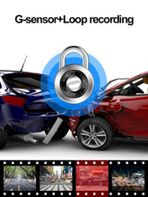 将图片加载到图库查看器,IPS Touch Car DVR Camera Rearview Mirror Front 2K 2560x1440P Back Full HD 1080P Dual Dash Cam Video Recorder DVR Recording