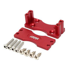 Load image into Gallery viewer, Black/Red CNC Aluminium Alloy Steering Gear Bracket